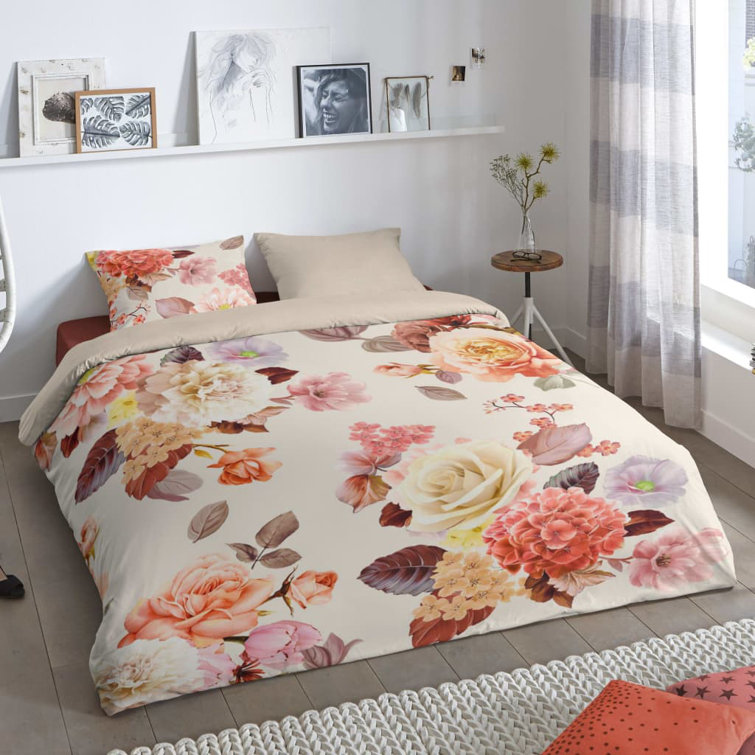 Lily Manor Good Morning Duvet Cover Bohemian OffWhite Wayfair.co.uk